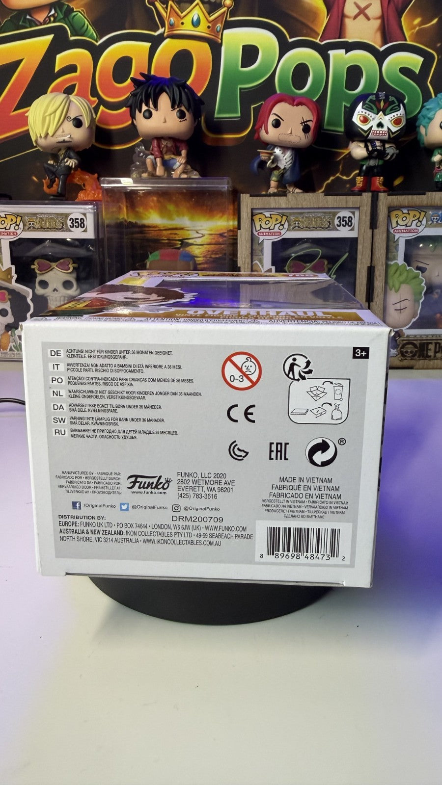 Funko Pop Overhaul 788 My Hero Academia