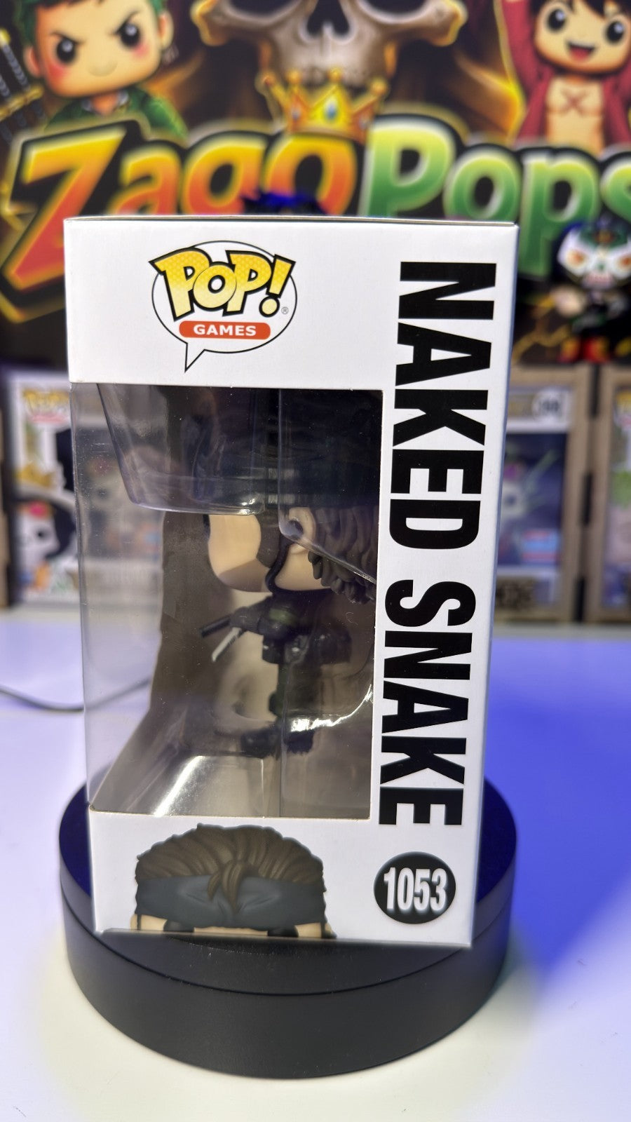 Funko Pop Naked Snake 1053 Metal Gear Solid
