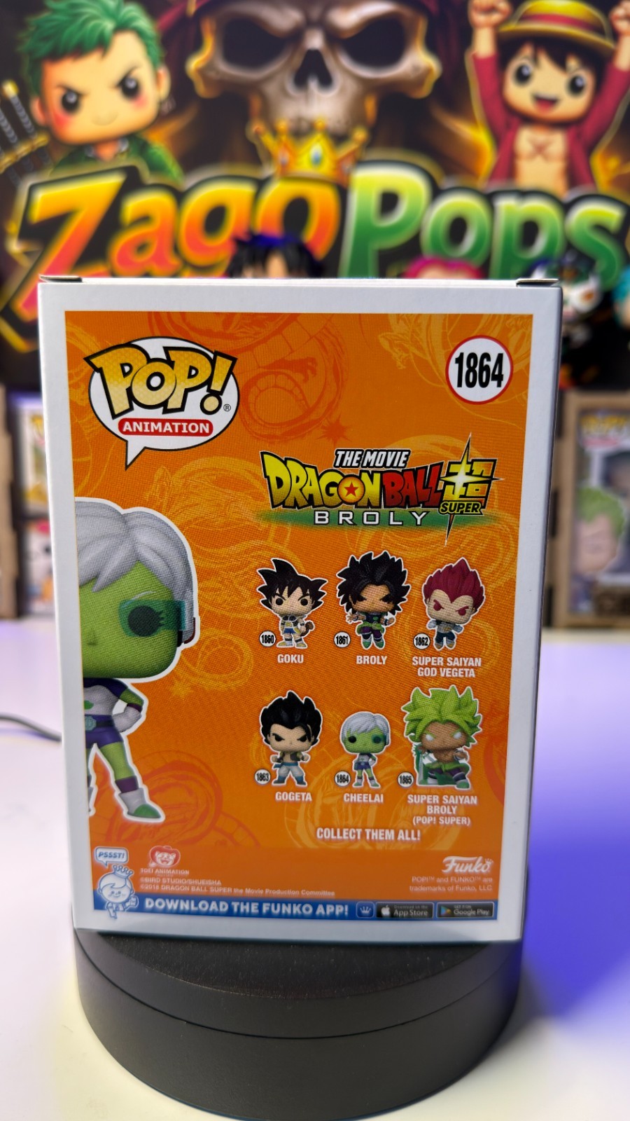 Funko Pop Cheelai 1864 Dragon Ball