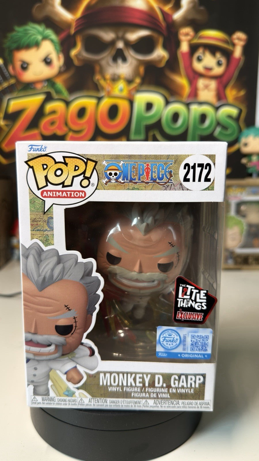 Funko Pop One Piece Monkey D Garp 2172 Little Things