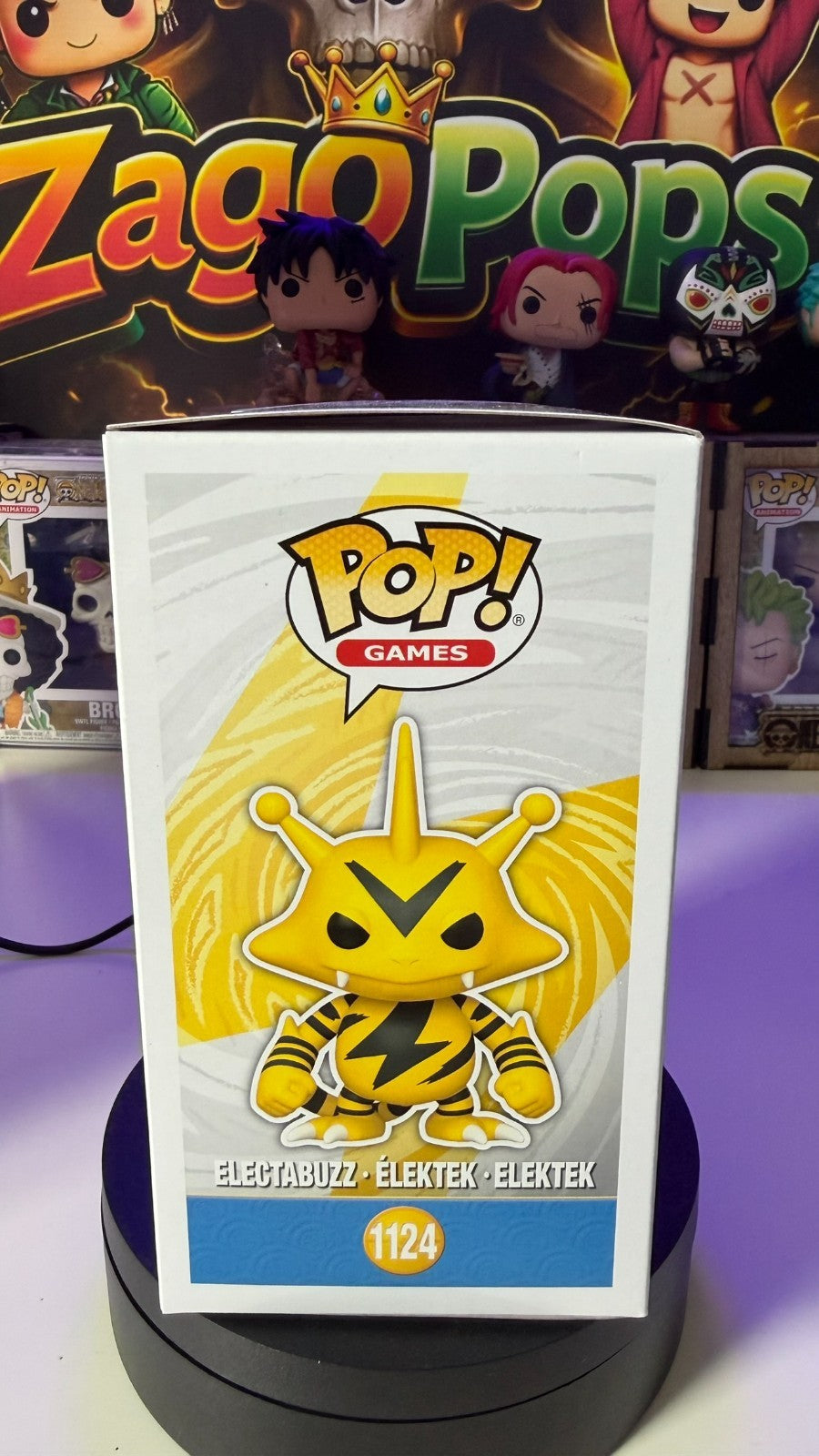 Funko Pop Electabuzz Elektek Elektek 1124 Pokemon
