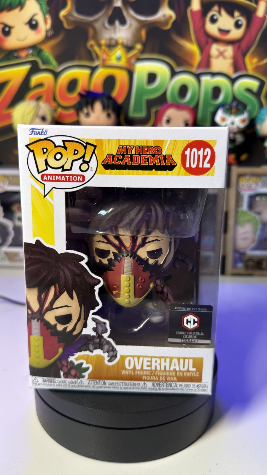 Funko Pop Overhaul 1012  Chalise My Hero Academia