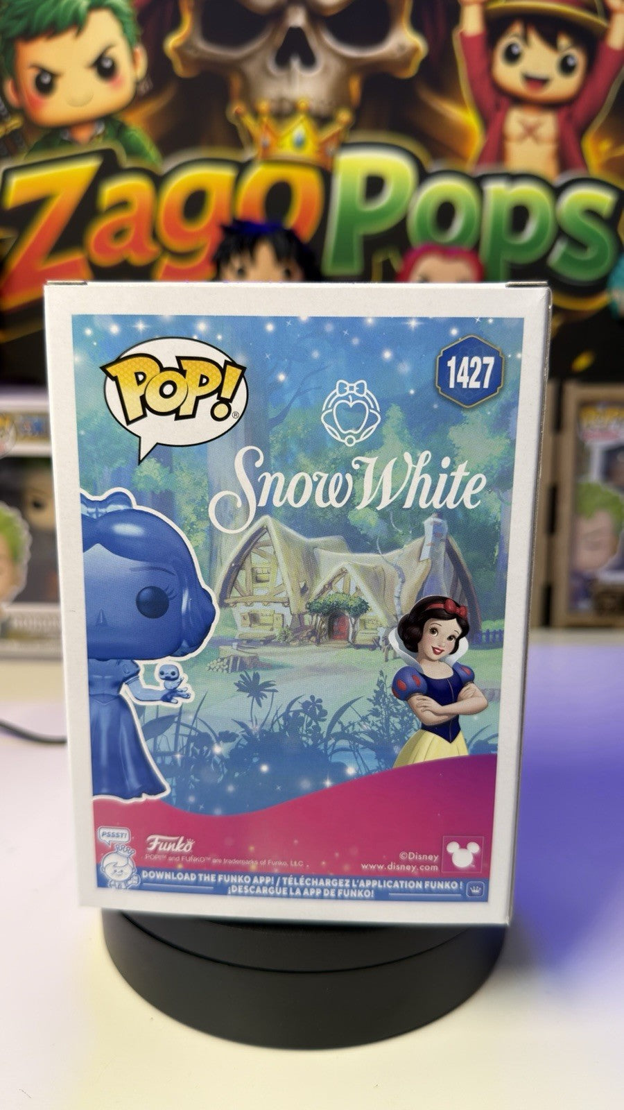 Funko Pop Snow White 1427 Glows In The Dark Limited Edition 5000pcs Biancaneve