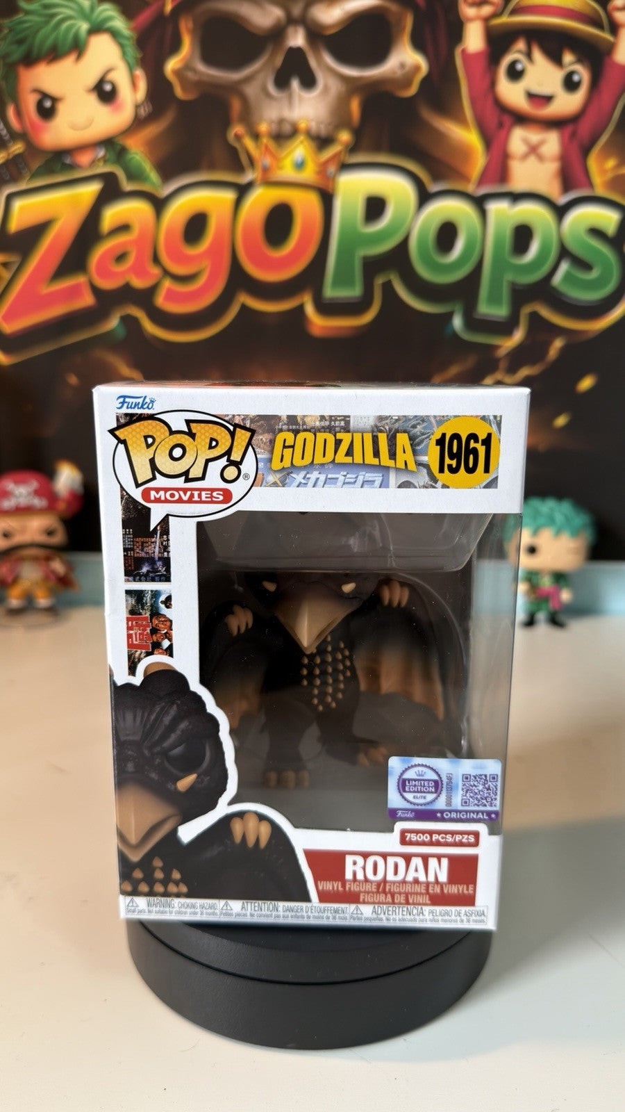 Funko Pop Rodan 1961 ELITE Limited Edition LE 7500 pcs