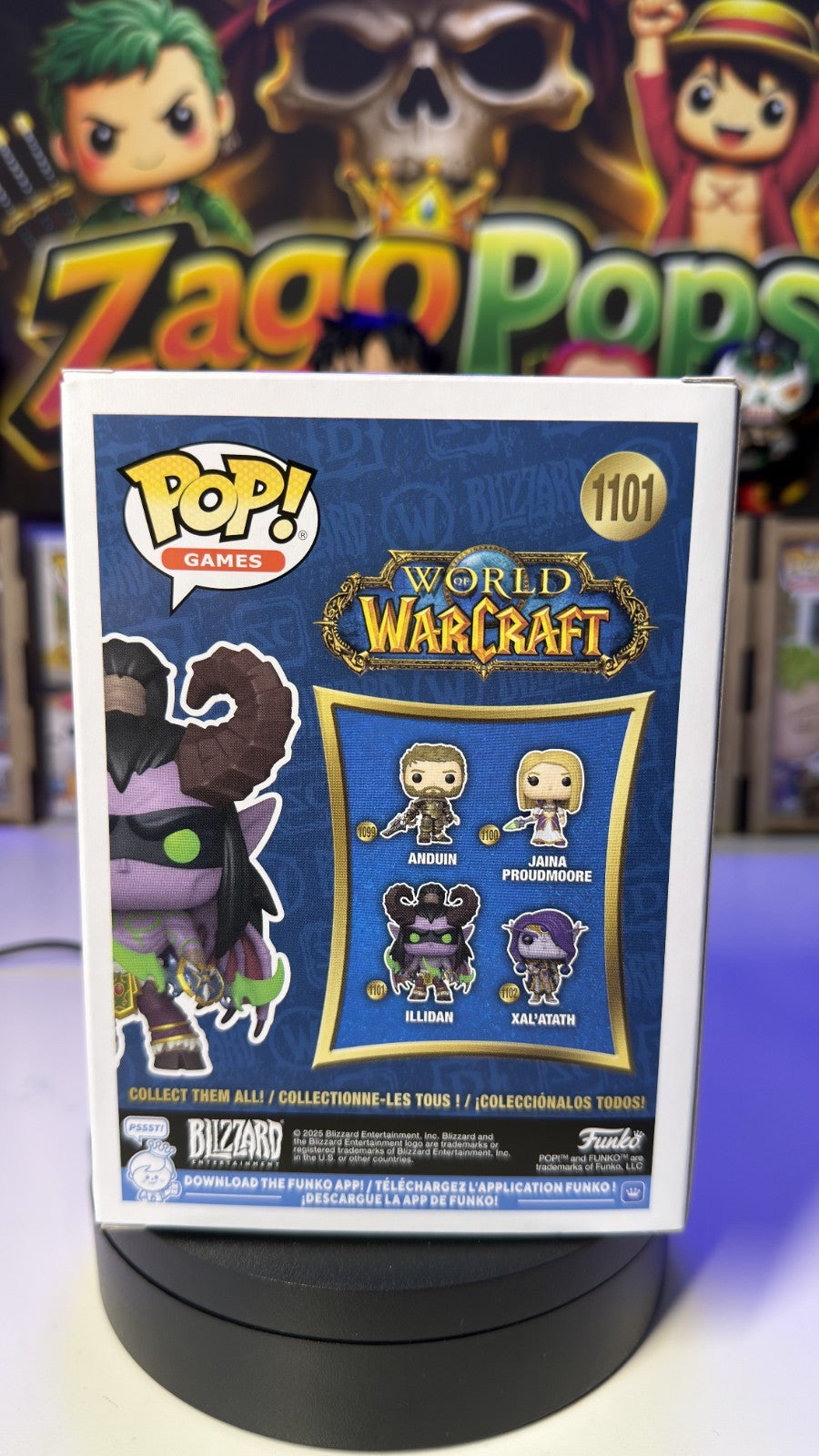 Funko Pop Illidian 1101 Warcraft