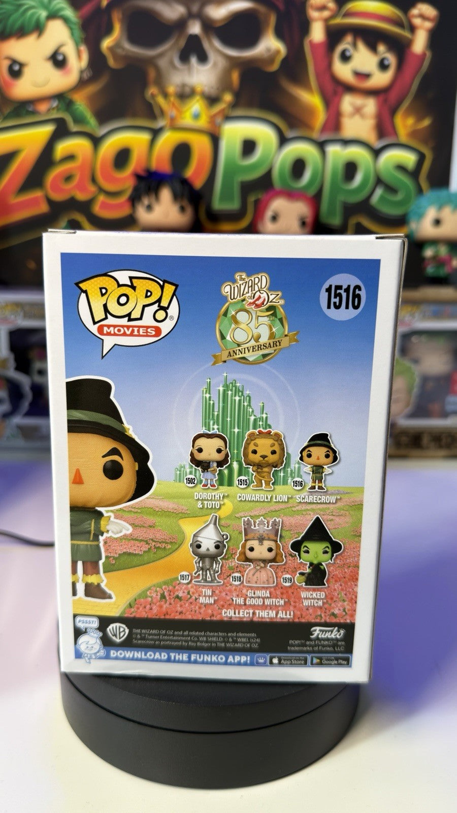 Funko Pop Scarecrow 1516 The Wizard Of Oz