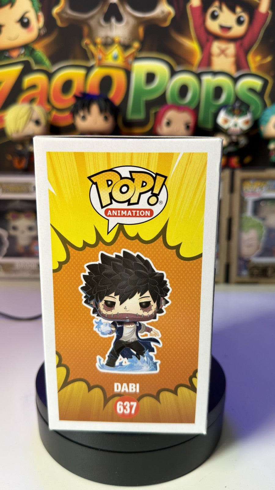 Funko Pop Dabi 637 Fall Convention 19 My Hero Academia