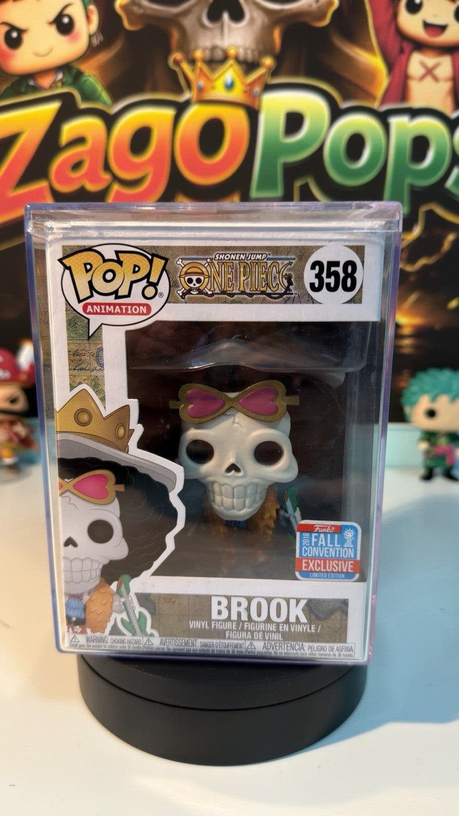 Funko Pop Brook 358 - PRIMA STAMPA - One Piece