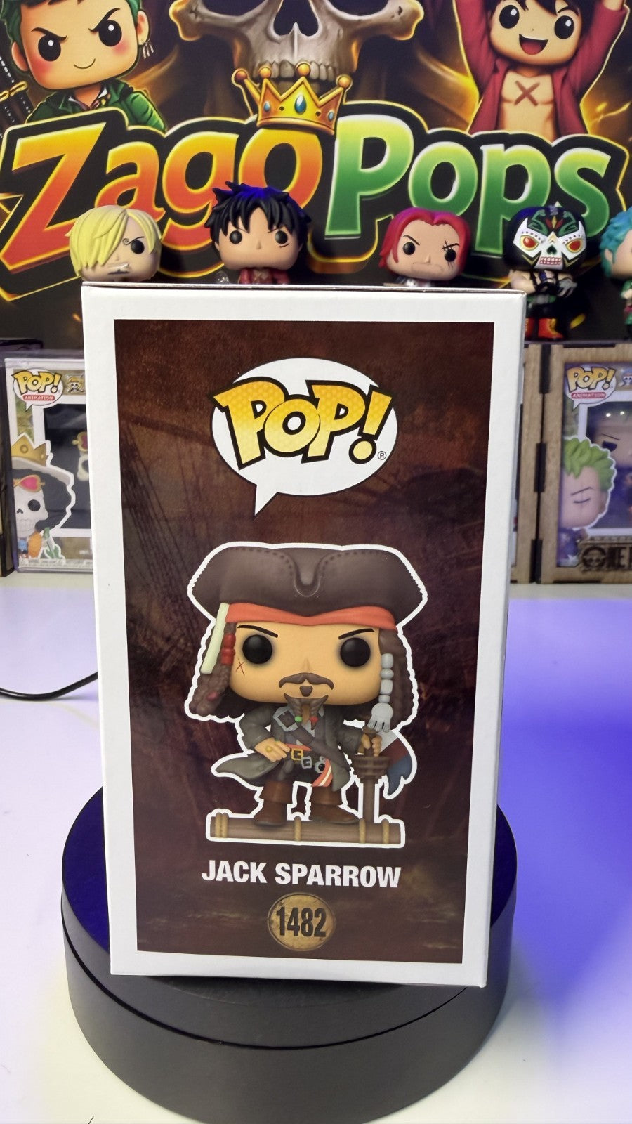 Funko Pop Jack Sparrow 1482 Pirates Of The Caribbean