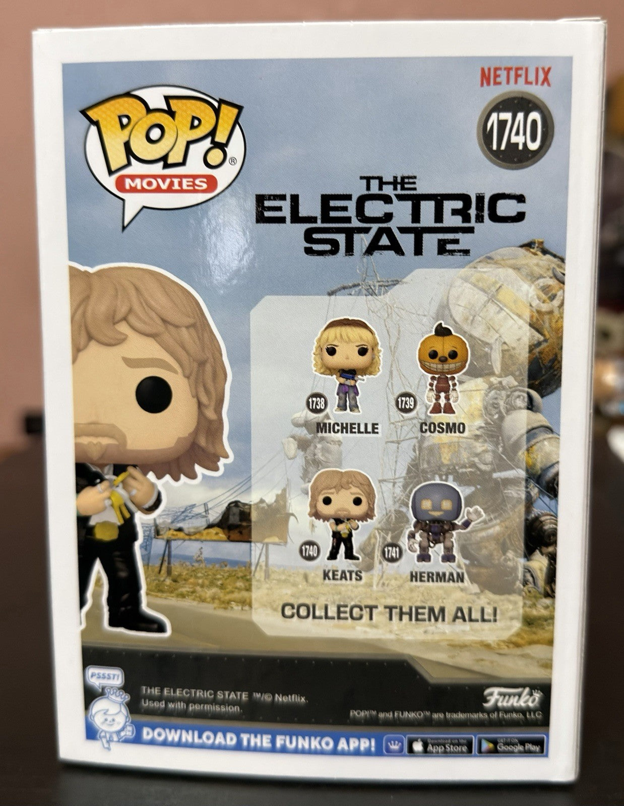 Funko Pop Keats 1740