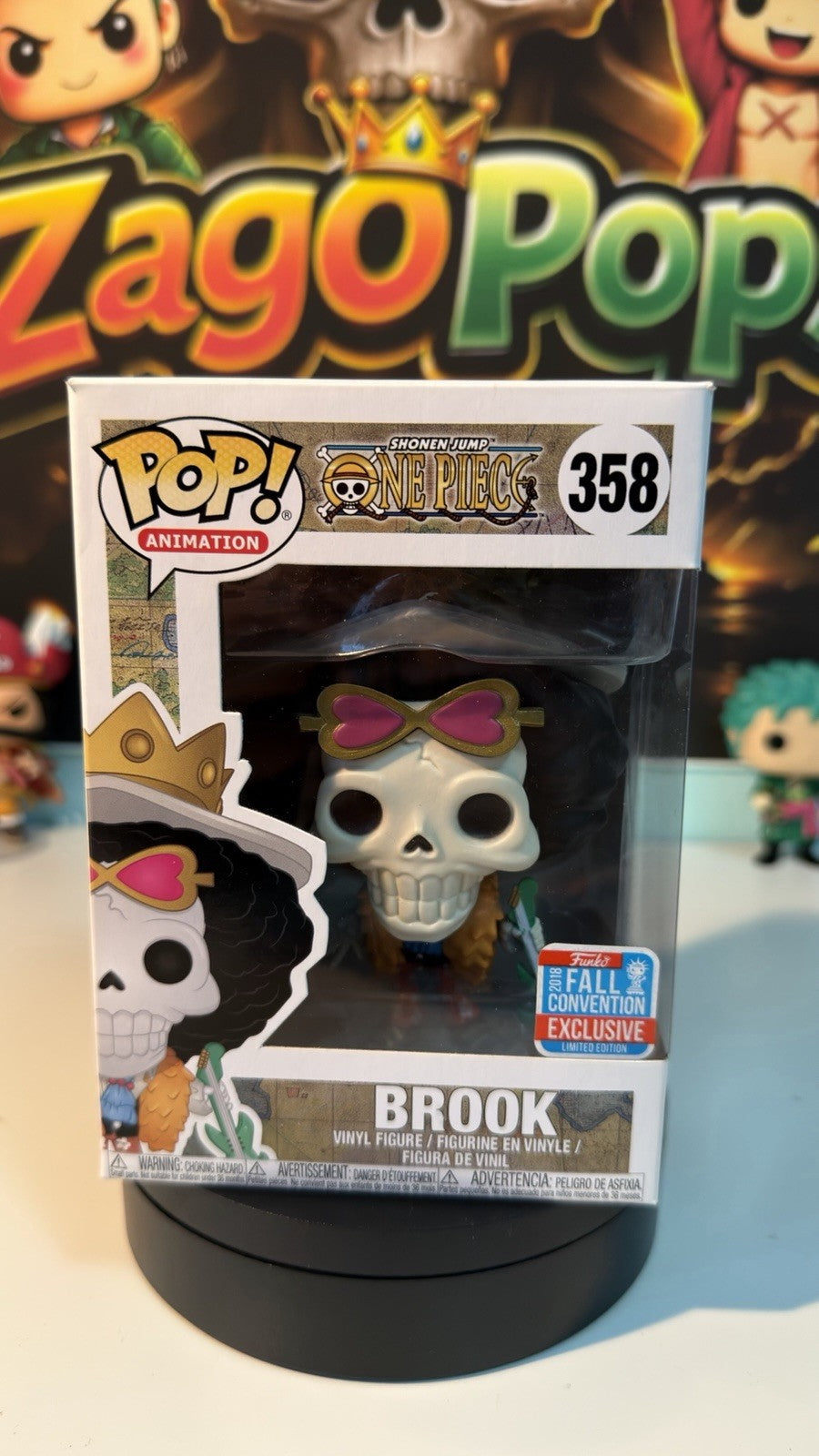 Funko Pop Brook 358 - PRIMA STAMPA - One Piece