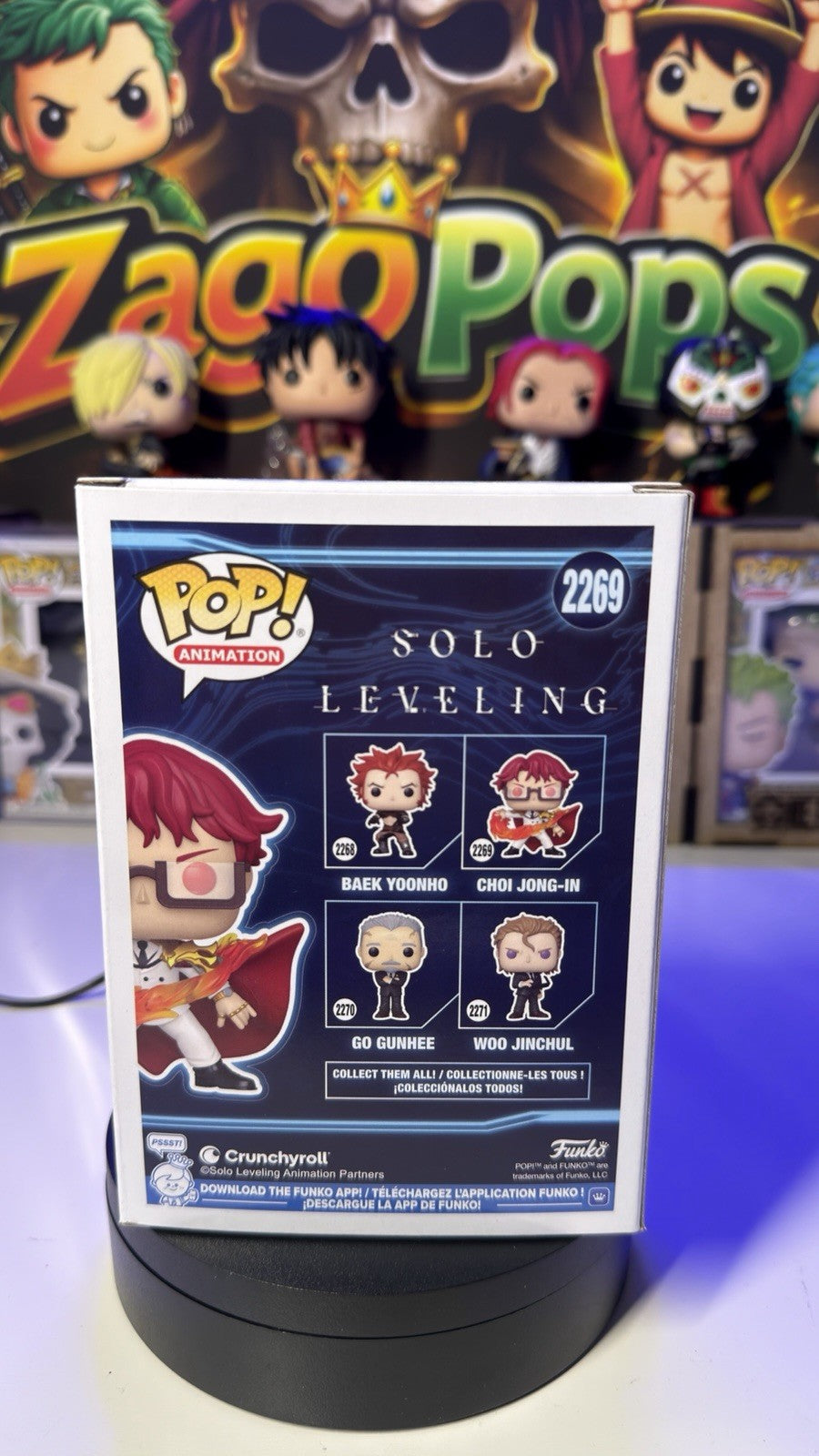 Funko Pop Choi Jong-In 2269 Solo Leveling