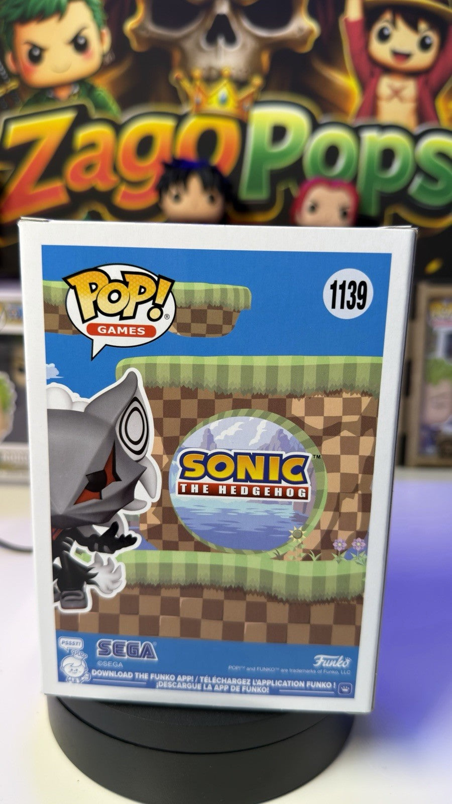 Funko Pop Infinite 1139 Glows In The Dark Limited Edition 9500pcs Sonic