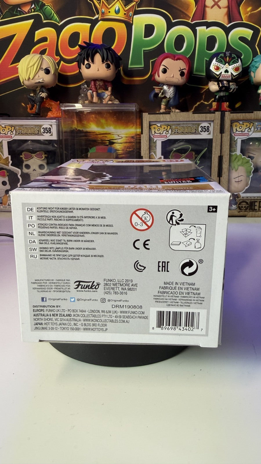 Funko Pop Dabi 637 Fall Convention 19 My Hero Academia