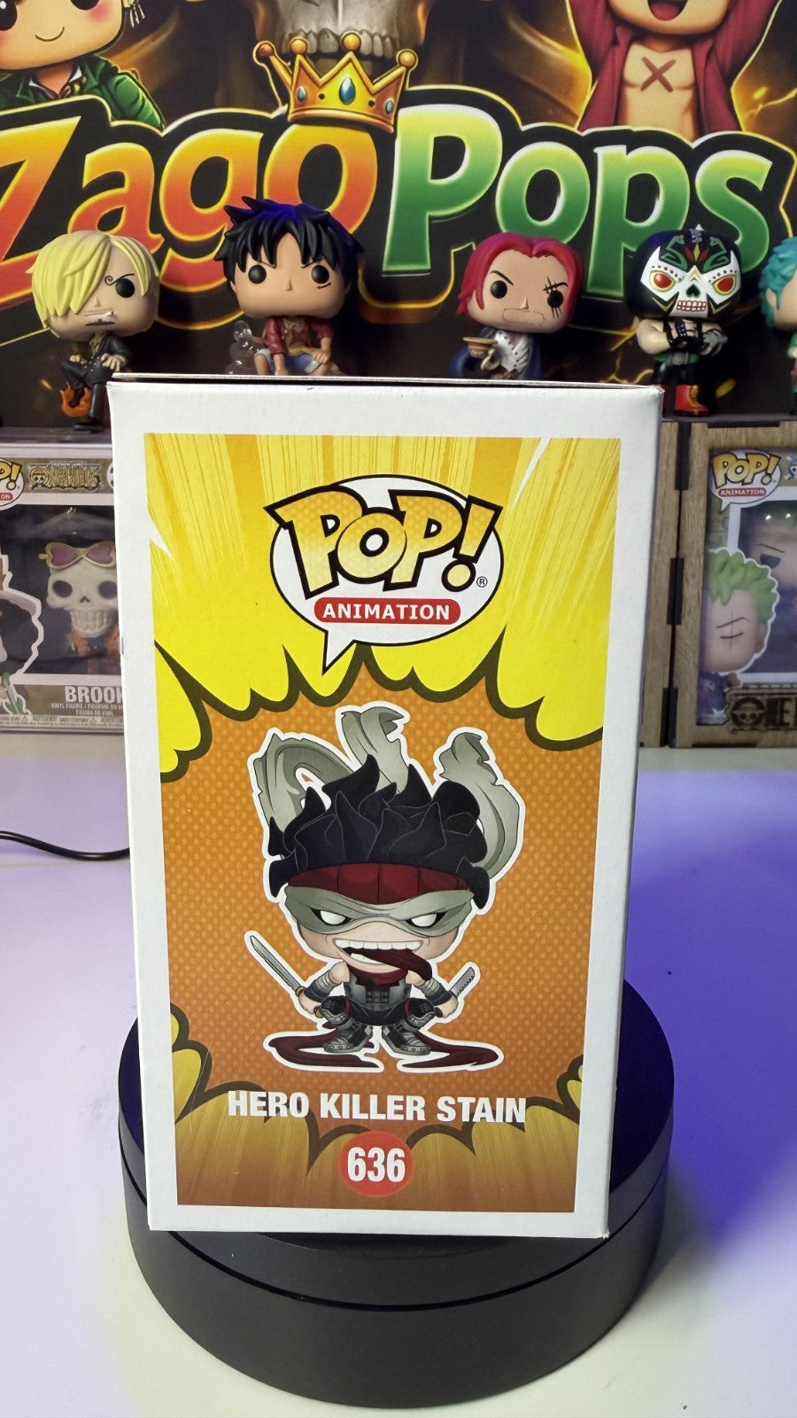 Funko Pop Hero Killer Stain 636 Fall Convention 26 My Hero Academia