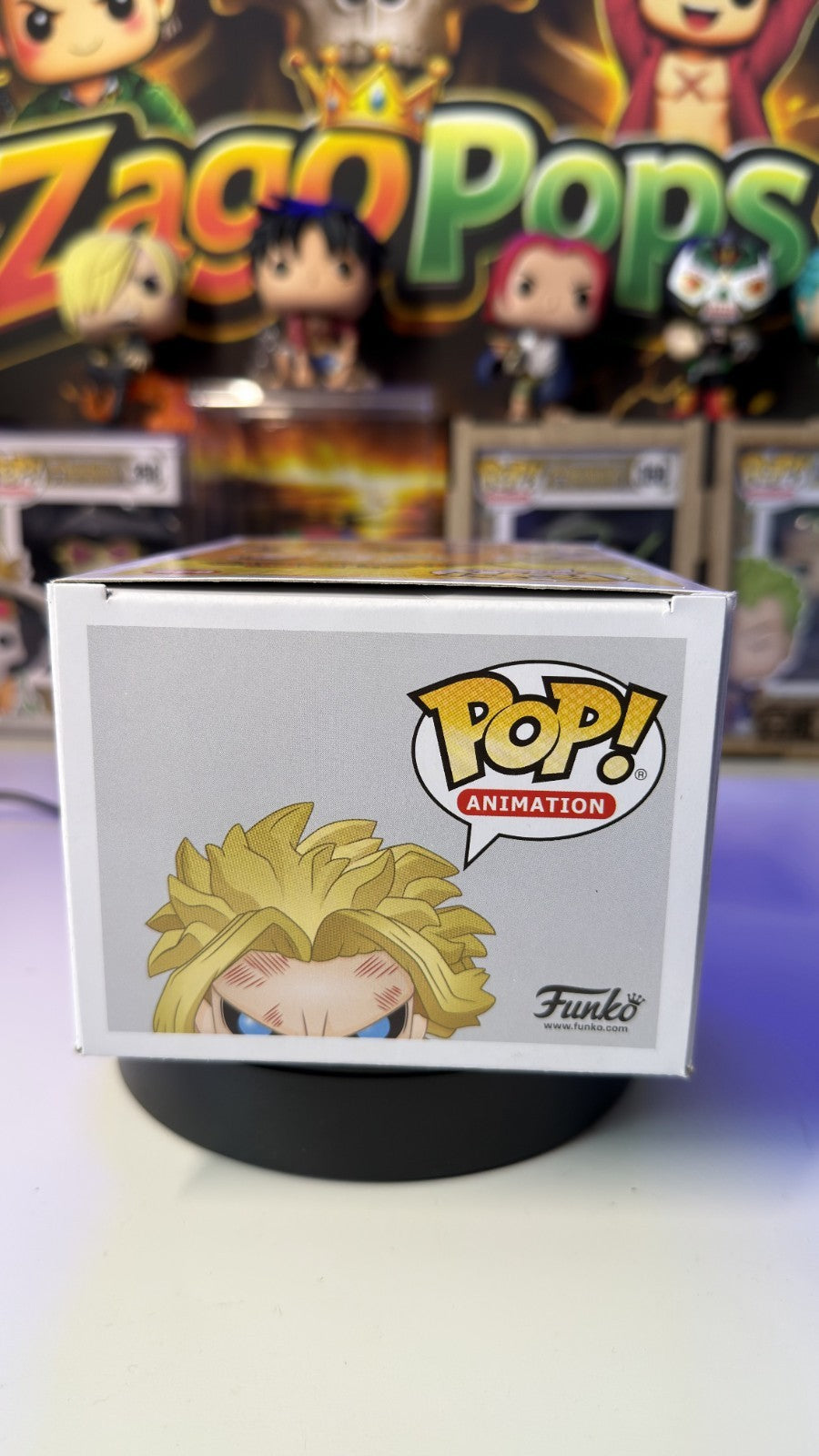 Funko Pop All Might Weakened 648 Glows in the Dark Special Ed. My Hero Academia