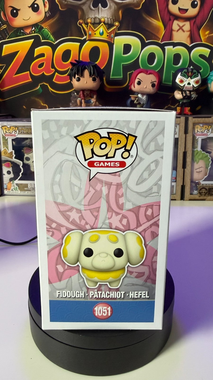 Funko Pop Fidough Patachiot Hefel 1051 Pokemon