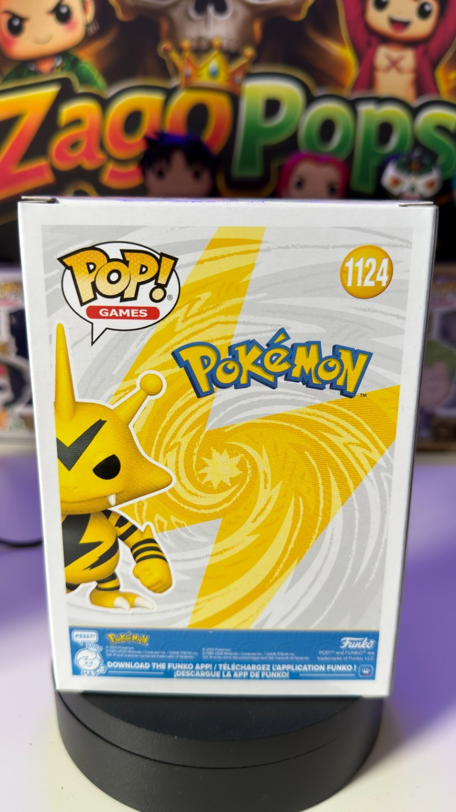 Funko Pop Electabuzz Elektek Elektek 1124 Pokemon