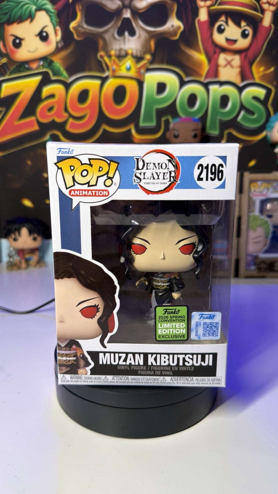 Funko Pop Muzan Kibutsuji 2196 Demon Slayer
