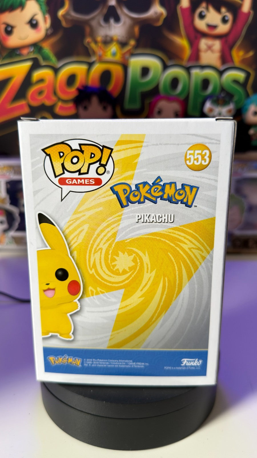 Funko Pop Pikachu 553 Pokemon