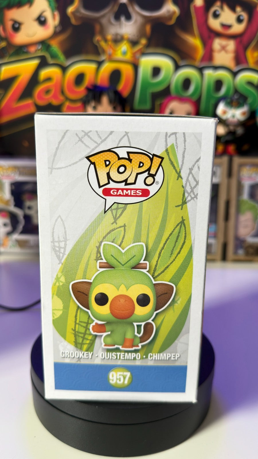 Funko Pop Grookey Ouistempo Chimpep 957 Pokemon