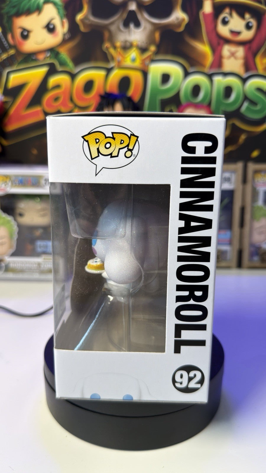Funko Pop Cinnamoroll 92 Diamond Limited Edition 7500pcs Hello Kitty