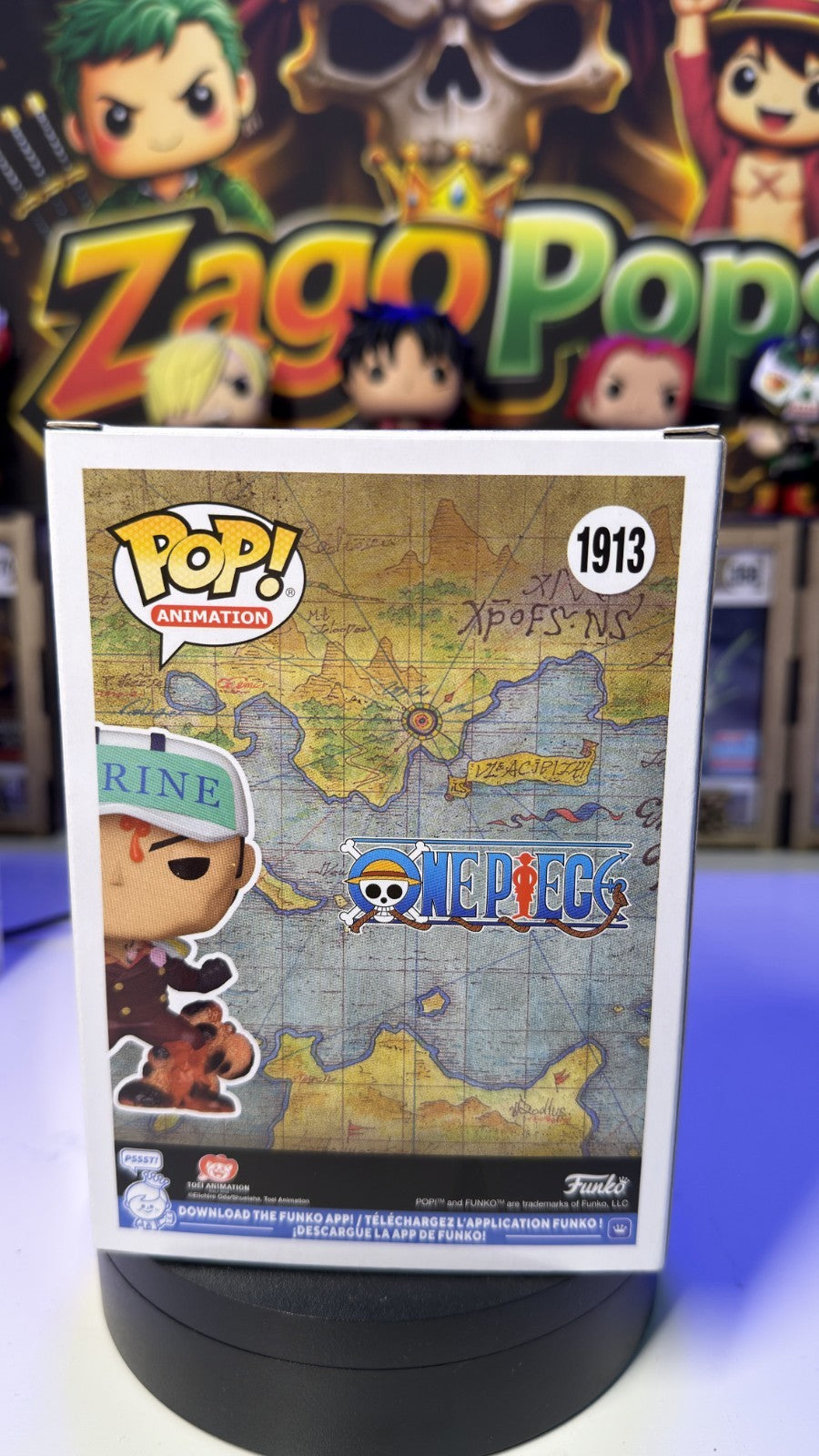 Funko Pop Sakazuki 1913 Game Stop Exlusive One Piece