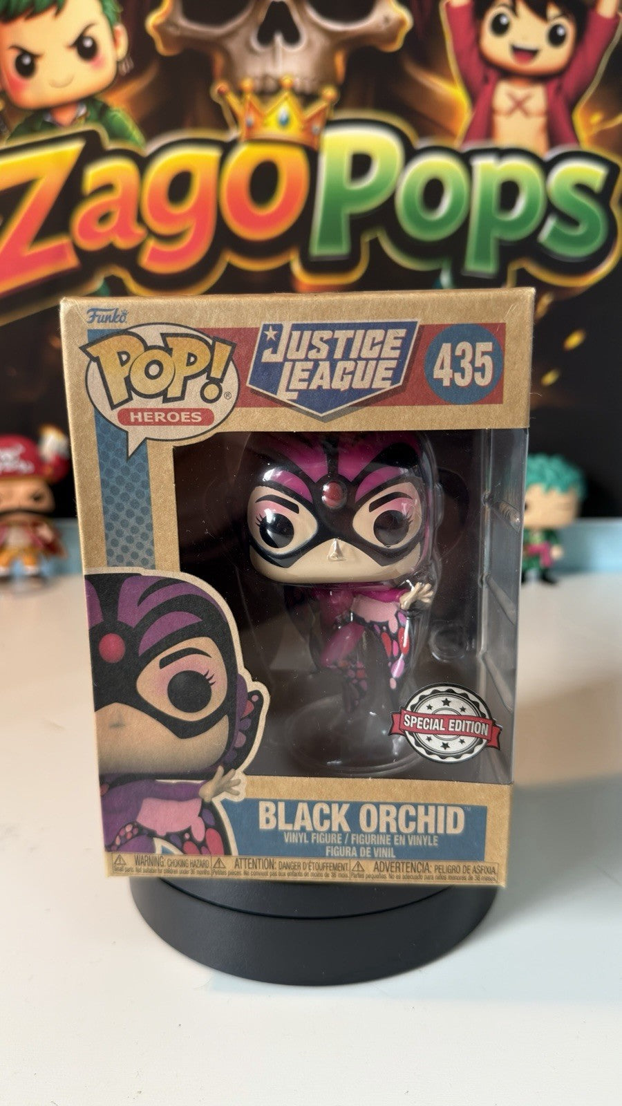 Funko Pop Black Orchid 435 Special Edition Justice League