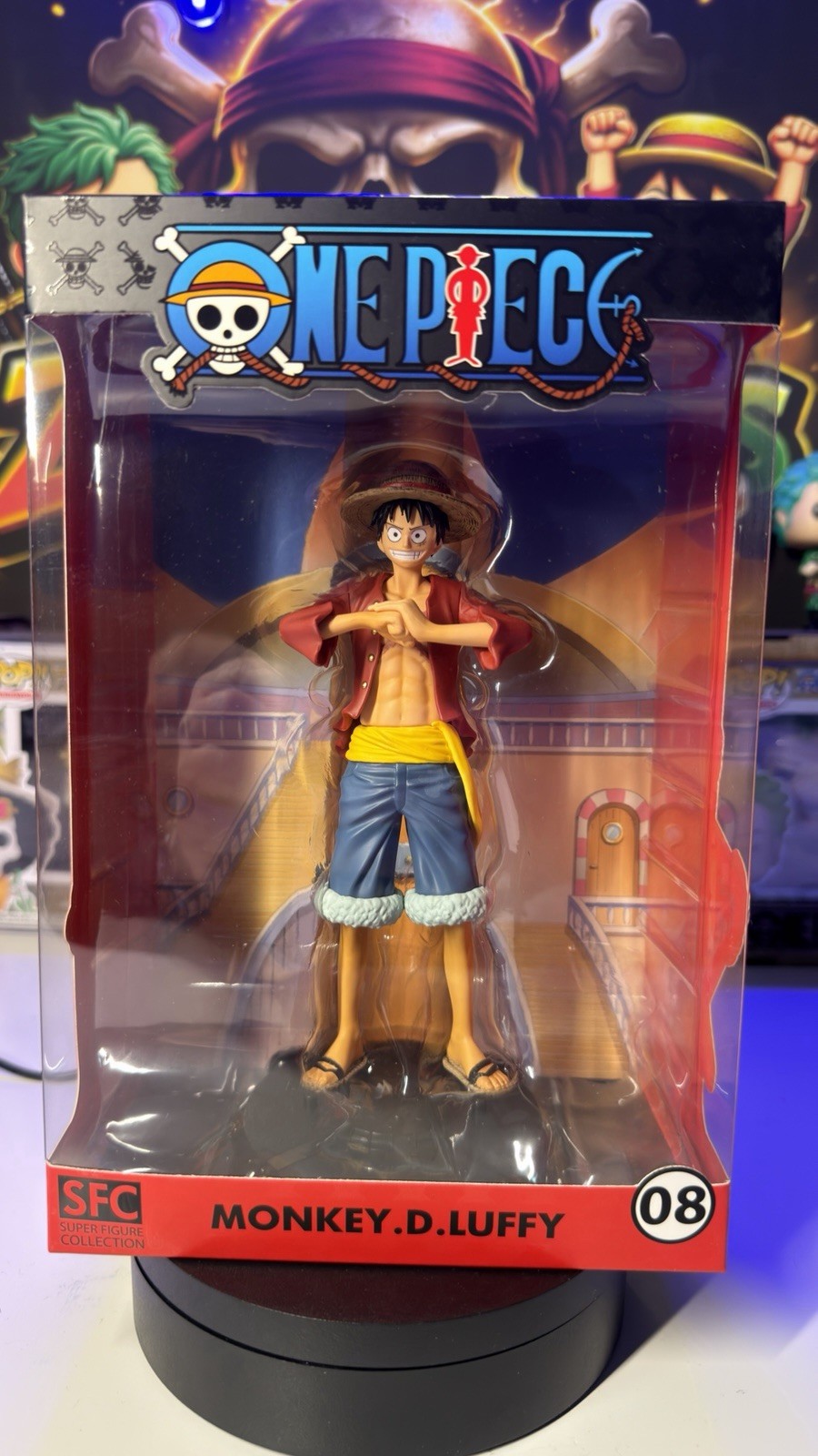 action figure Abystyle Monkey D. Luffy 08 One Piece