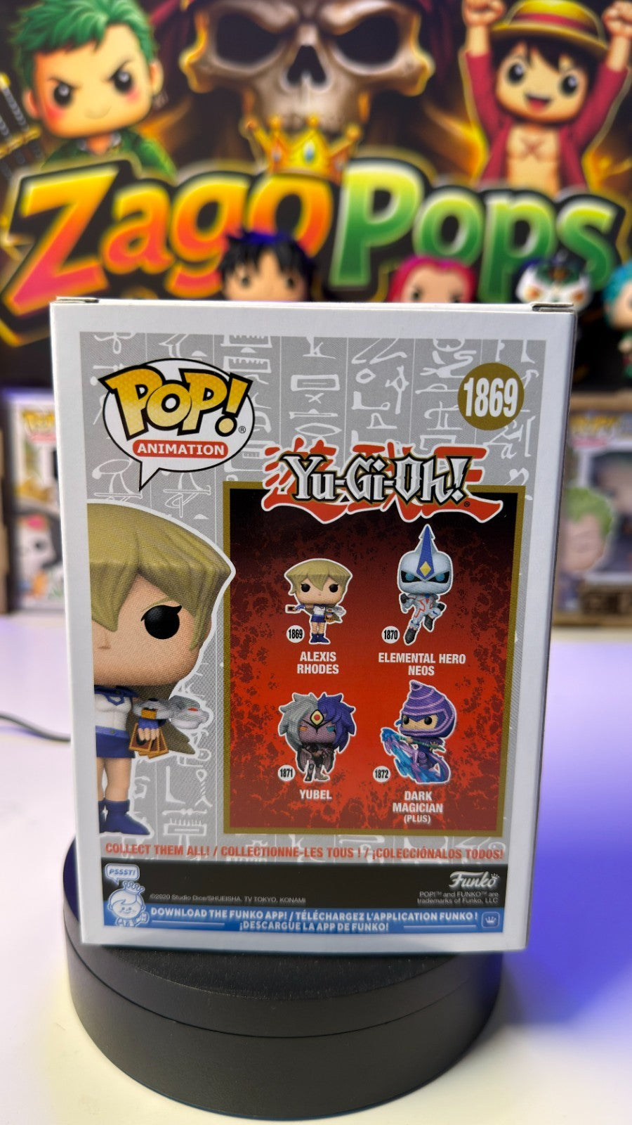 Funko Pop Alexis Rhodes 1869 Yu Gi Oh