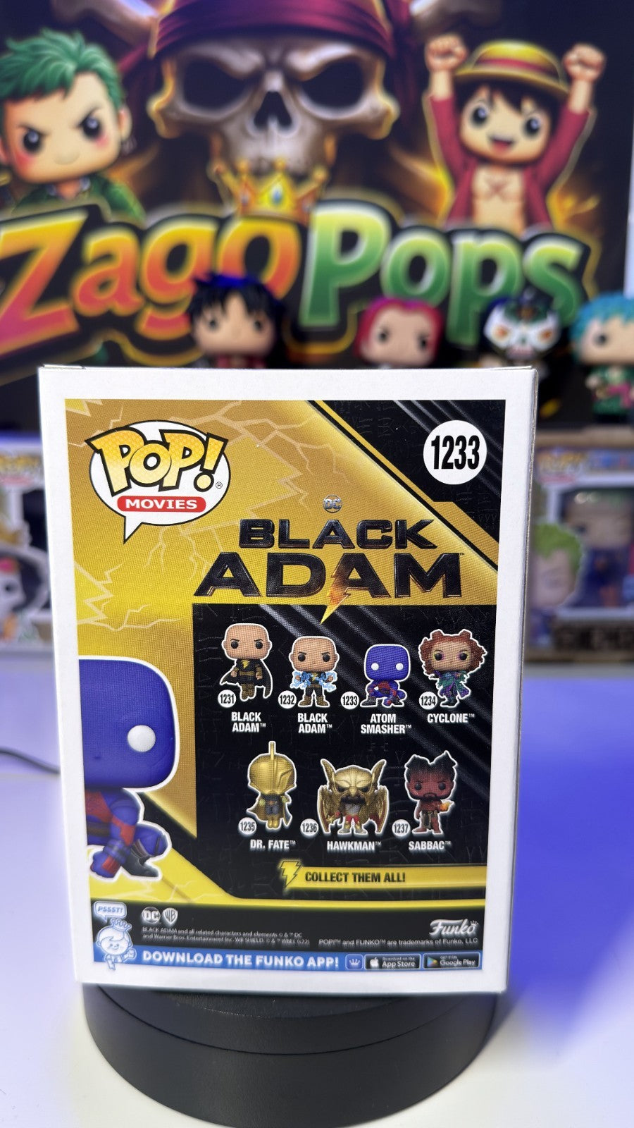 Funko Pop Atom Smasher 1233 Black Adam