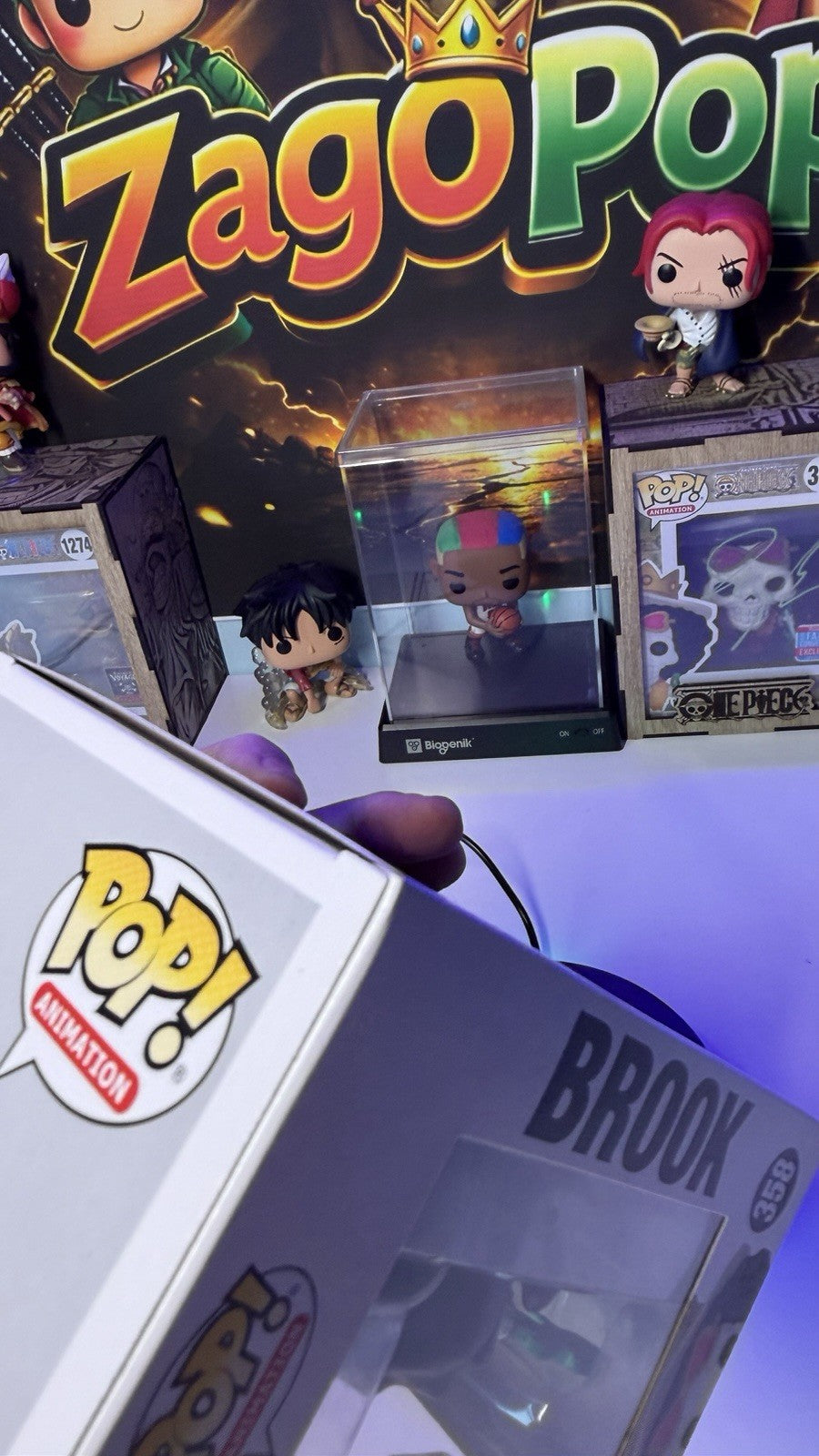 Funko Pop Brook 358 Barcode USA Originale One Piece