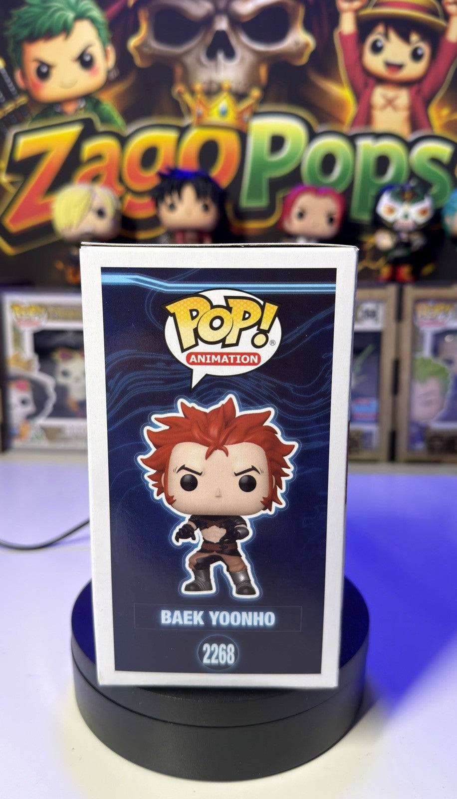 Funko Pop Baek Yoonho 2268 Solo Leveling