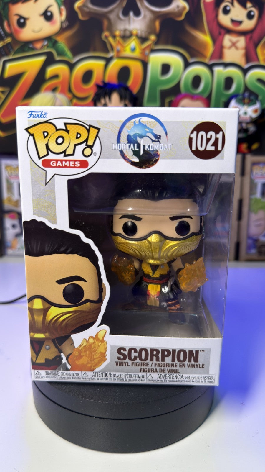 Funko Pop Scorpion 1021 Mortal Kombat