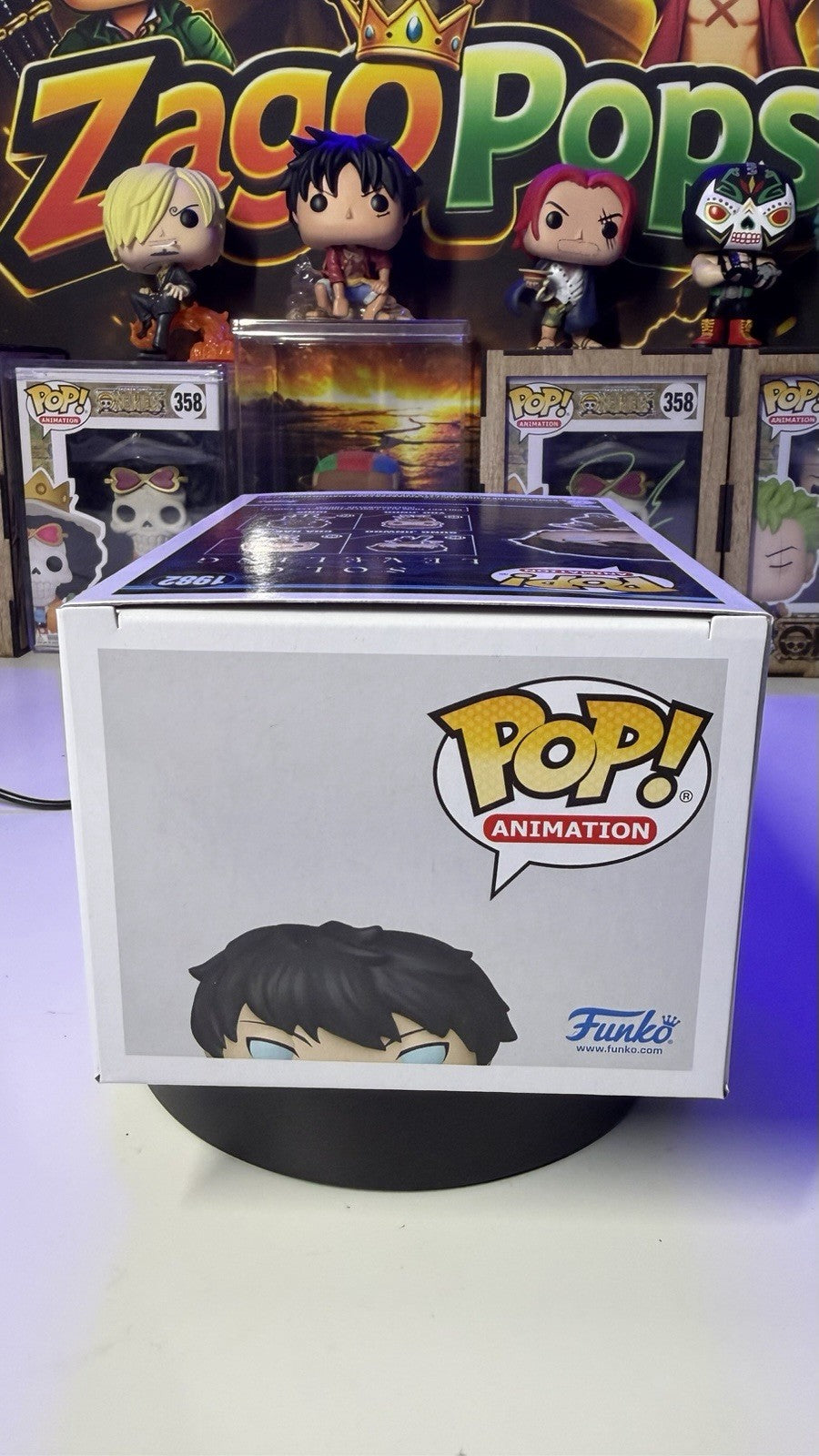 Funko Pop Sung Jinwoo 1982 Solo Leveling