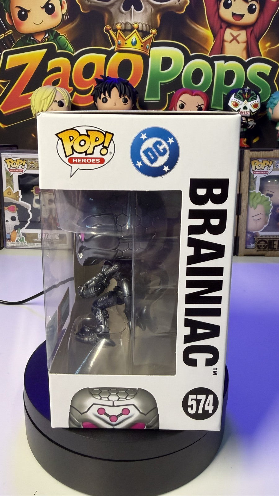 Funko Pop Brainiac 574 Fall Convention 2025 Superman