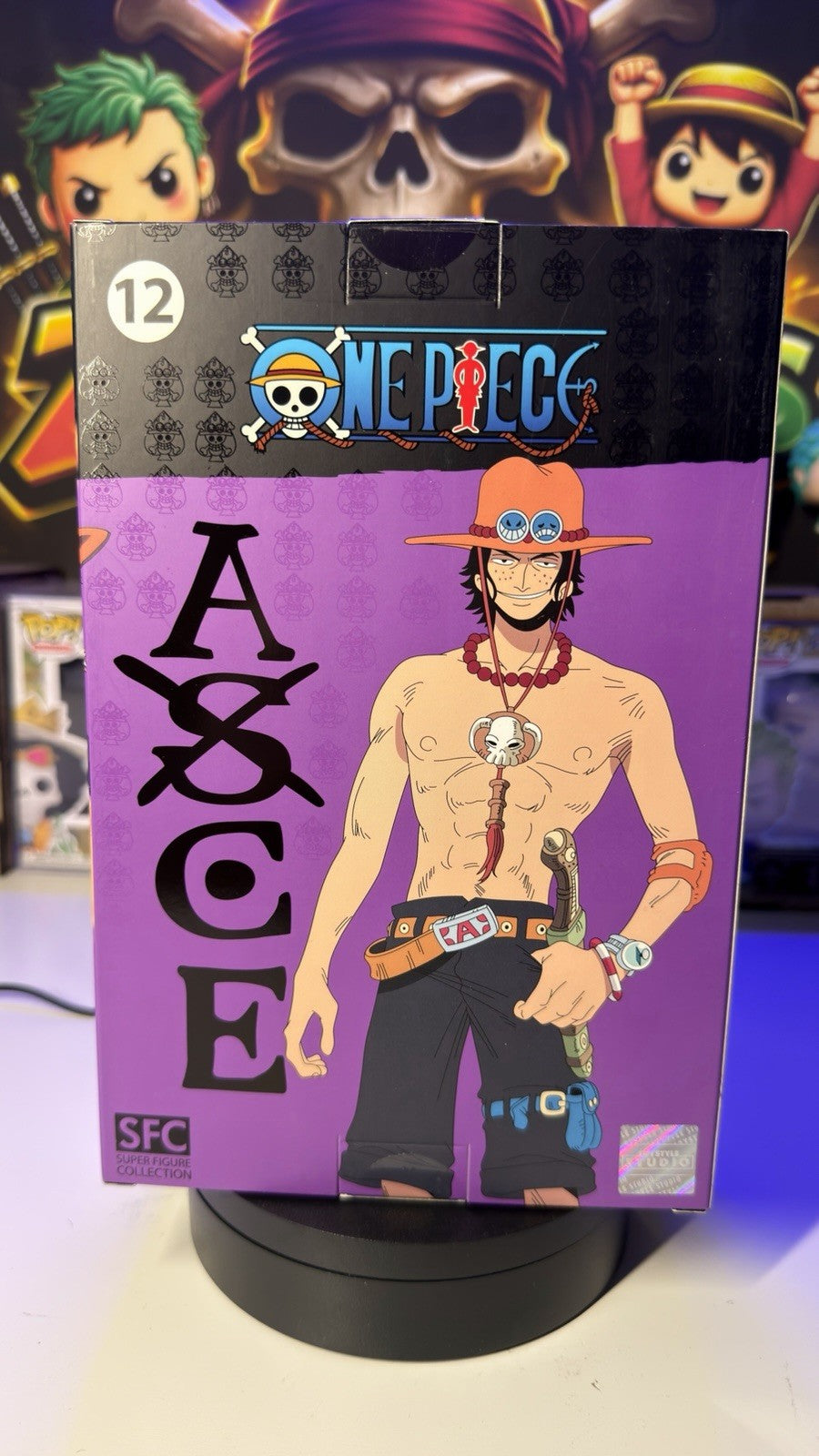 Action Figure Abystyle Portgas D. Ace 12 One Piece