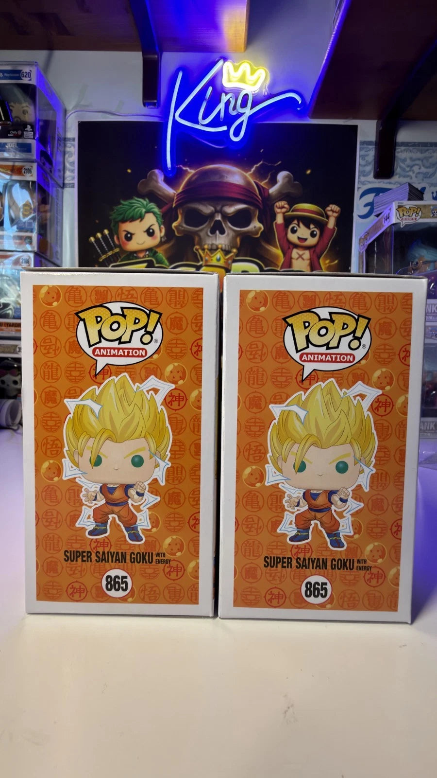 Funko Pop Bundle Super Saiyan Goku 865 Glow Chase Dragon Ball