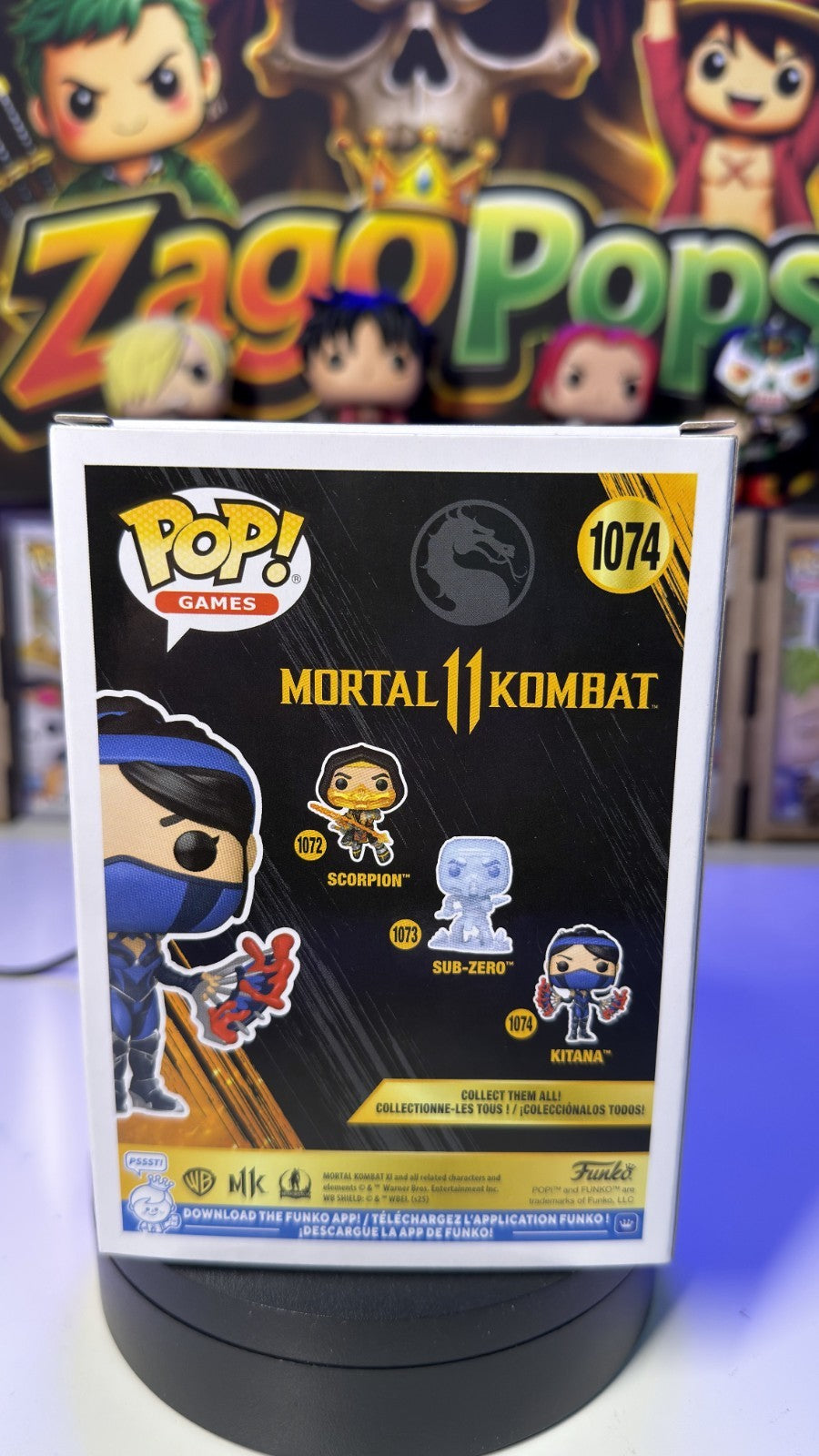 Funko Pop Kitana 1074 Mortal Kombat