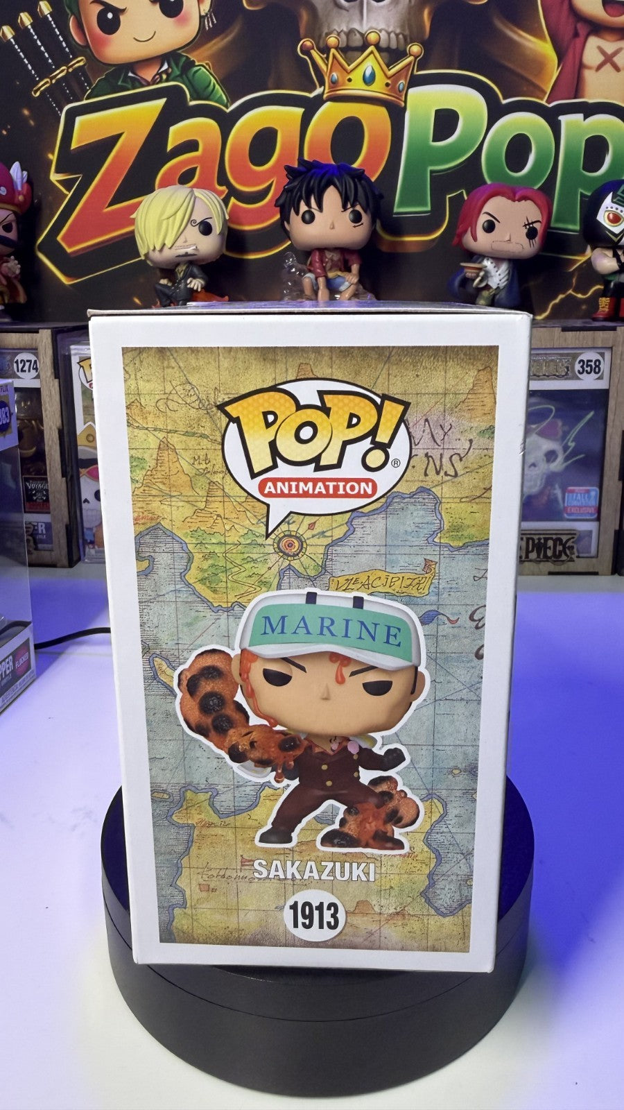 Funko Pop Sakazuki 1913 Game Stop Exlusive One Piece