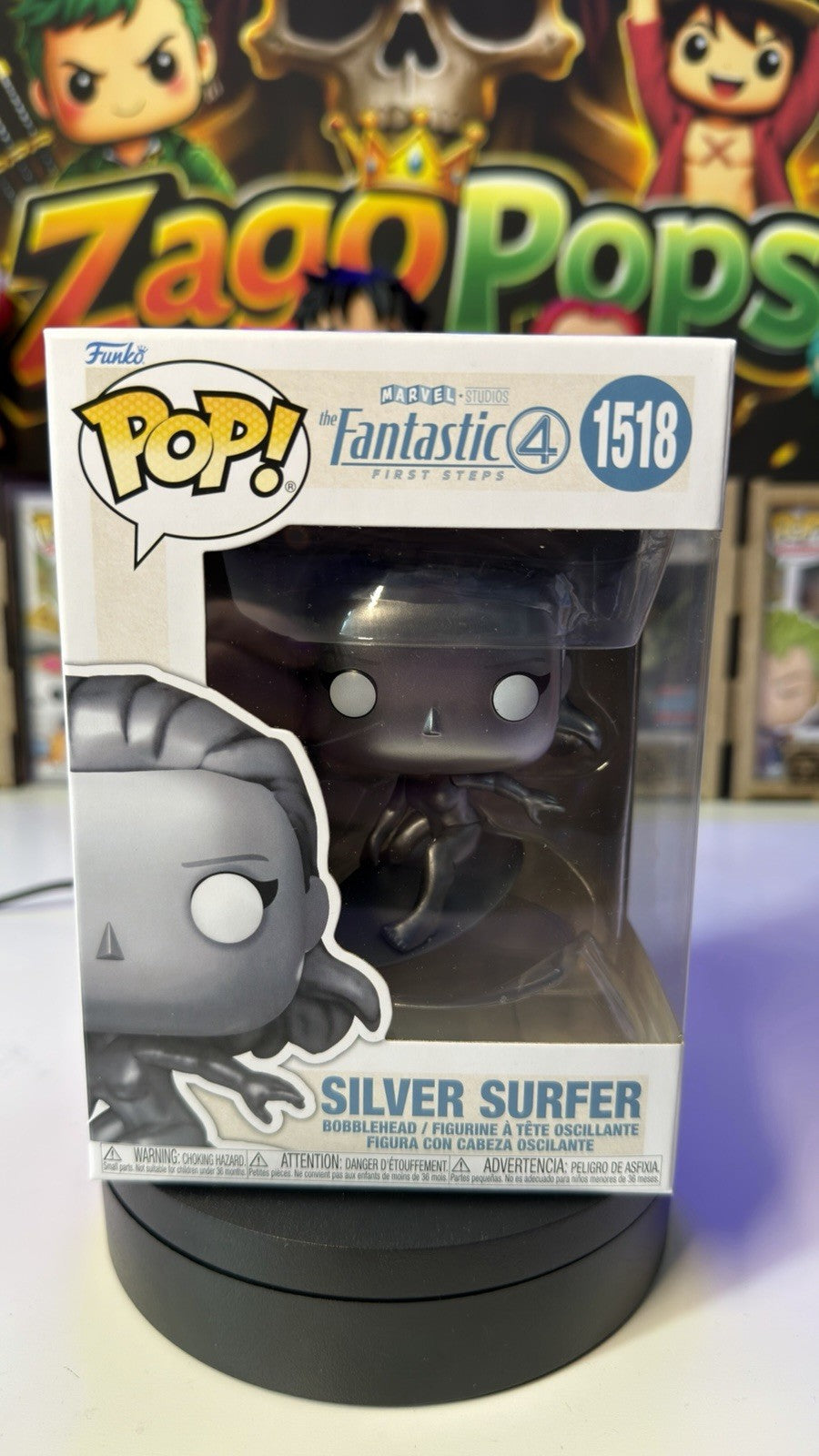 funko pop Silver Surfer 1518 Fantastic Four