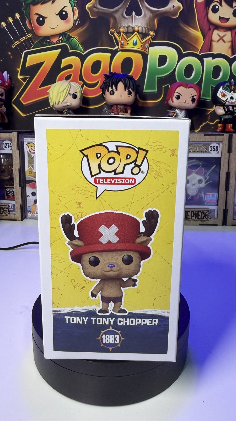 Funko Pop Tony Chopper 1883 One Piece Netflix