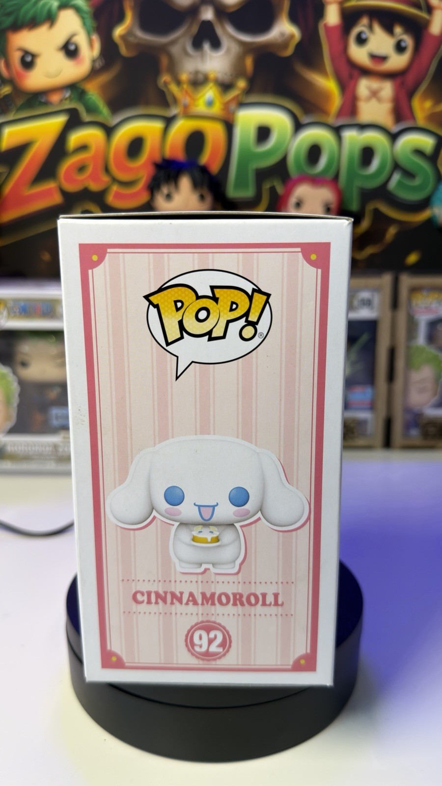 Funko Pop Cinnamoroll 92 Diamond Limited Edition 7500pcs Hello Kitty