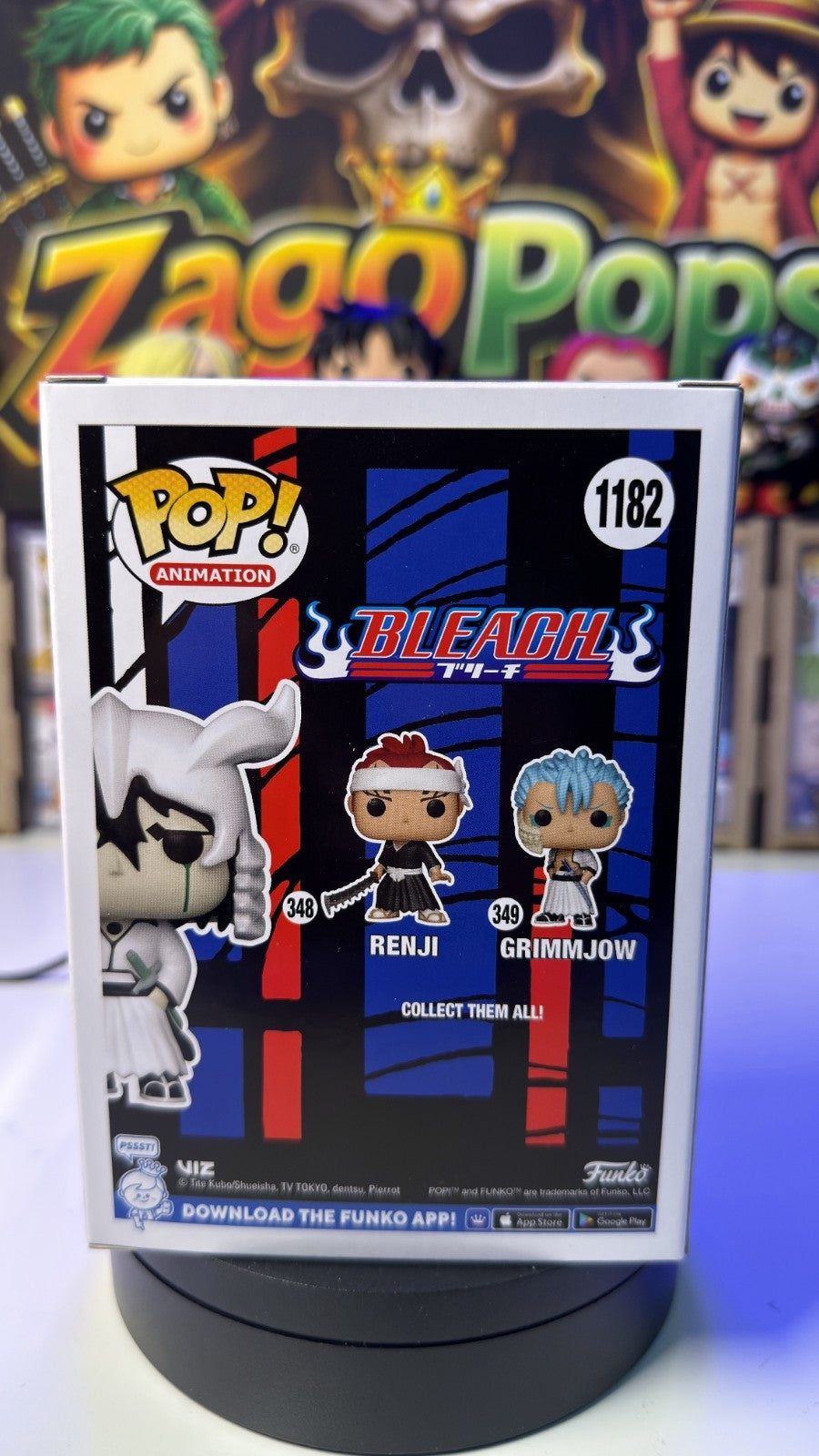 Funko Pop Ulquiorra 1182 Winter Convention 2022 Bleach