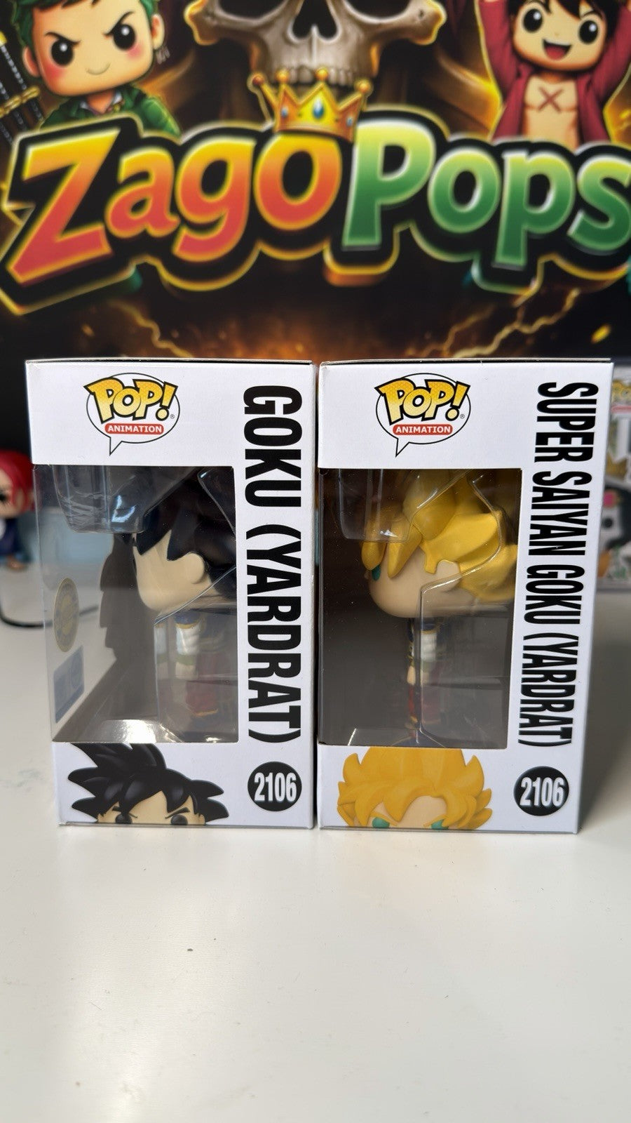 funko pop Bundle Dragon Ball Goku Yardrat 2106 Glow Chase Geekay