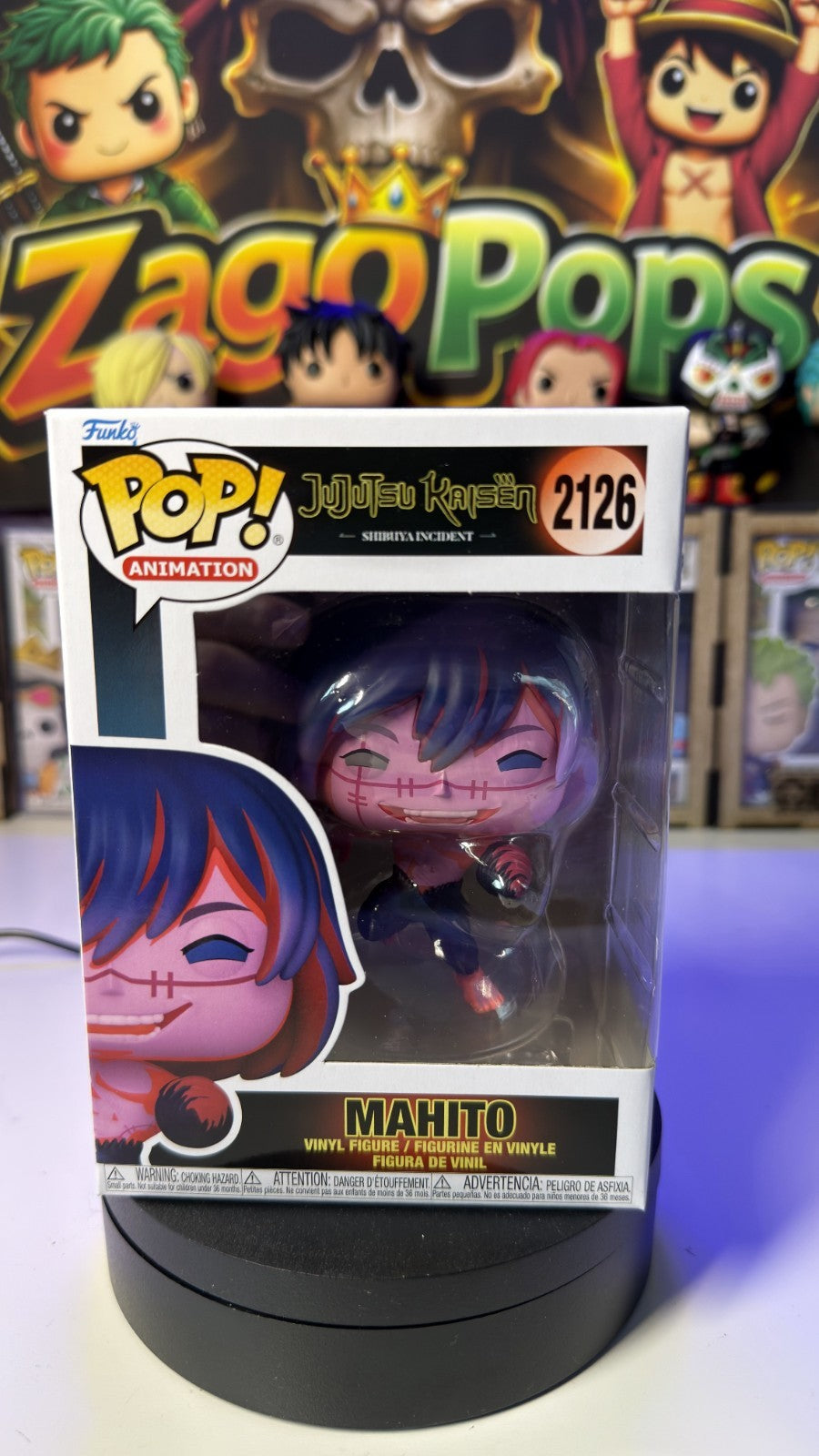 Funko Pop Mahito 2126 Jujutsu Kaisen