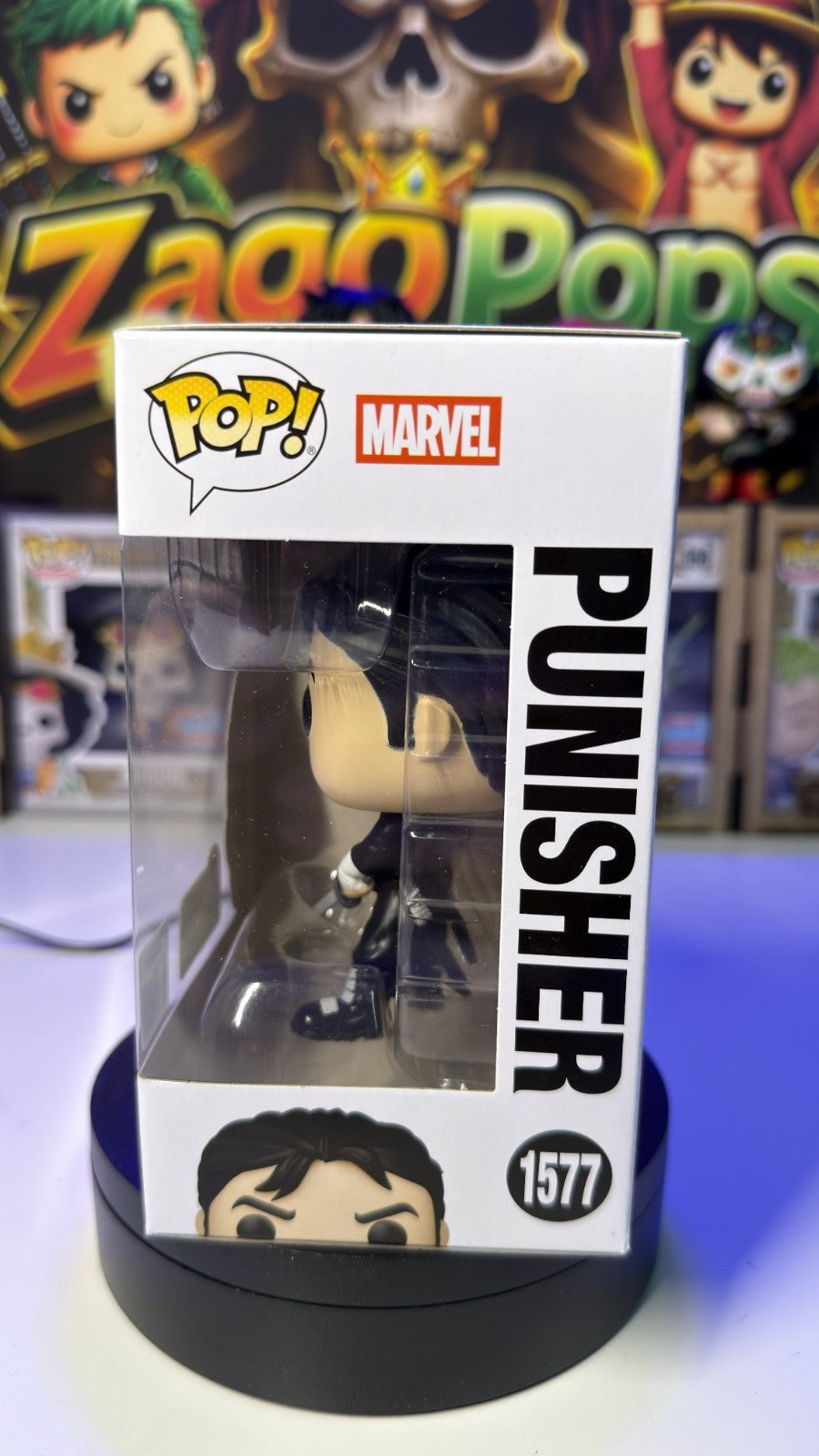 Funko Pop Punisher 1577 ComicCon Emerald 2026 Marvel