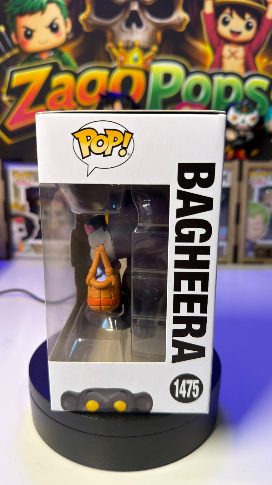 Funko Pop Bagheera 1475 The Jungle Book