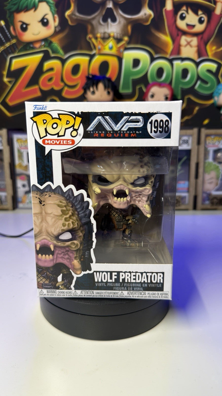 Funko Pop Wolf Predator 1998 Alien