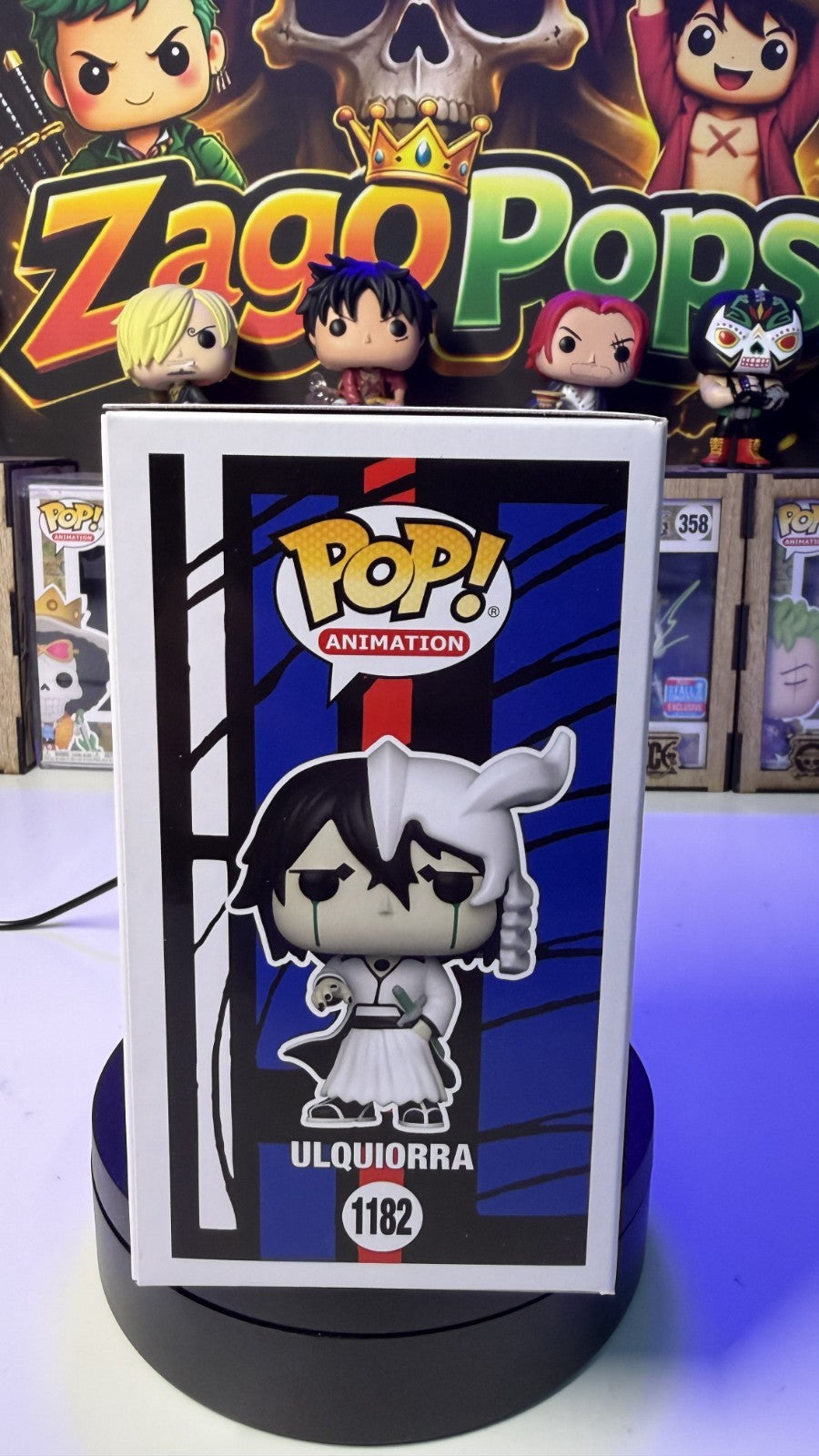 Funko Pop Ulquiorra 1182 Winter Convention 2022 Bleach